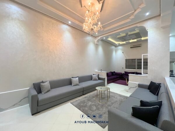 Appartement en location journalière, résidence gardée, grand espace et emplacement stratégique au cœur de Marrakech ! – Image 2